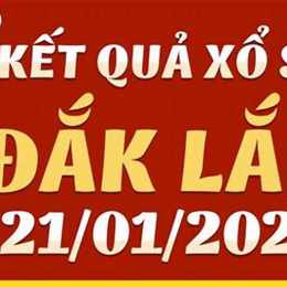 xổ số kiến thiết đắk lắk ngày 21 tháng 04