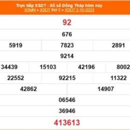 xổ số kiến thiết đồng tháp ngày 16 tháng 2