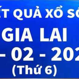xổ số kiến thiết gia lai ngày 16 tháng 01