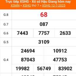 xổ số kiến thiết hậu giang ngày 12 tháng 9
