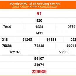 xổ số kiến thiết kiên giang ngày 1 tháng 2