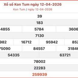 xổ số kiến thiết kon tum ngày 12 tháng 7