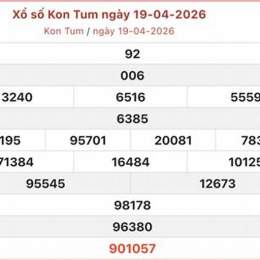 xổ số kiến thiết kon tum ngày 26 tháng 04