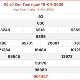 xổ số kiến thiết kon tum ngày 26 tháng 7