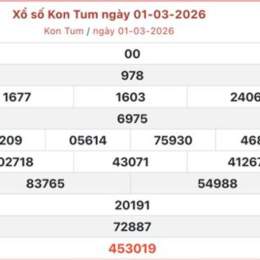 xổ số kon tum trực tiếp