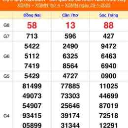 xổ số miền nam 17/1
