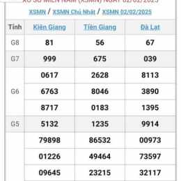 xổ số miền nam ngày 5 tháng 2 năm 2006