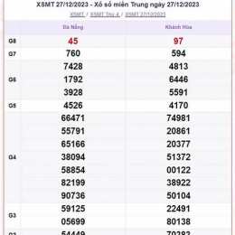 xổ số miền trung thứ bảy 30 ngày