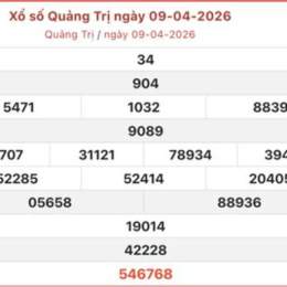 xổ số quảng trị ngày 30 tháng 04