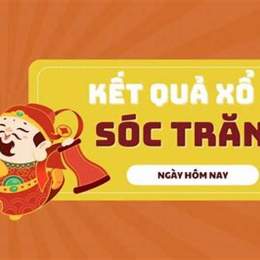 xổ số sóc trăng ngày 14 tháng 01 năm 2026