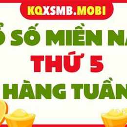 xổ số thứ 5 hàng tuần miền nam
