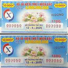 xổ số thủ đô xổ số miền bắc