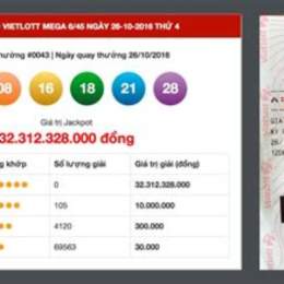 xổ số vietlott a trúng rồi