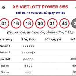 xổ số vietlott ngày 18 tháng 12