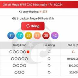 xổ số vietlott ngày 25