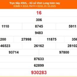 xổ số vĩnh long 7 tháng 11